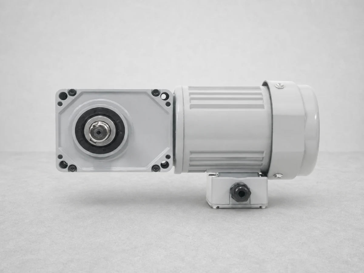 Motor giảm tốc trục vuông góc cốt dương