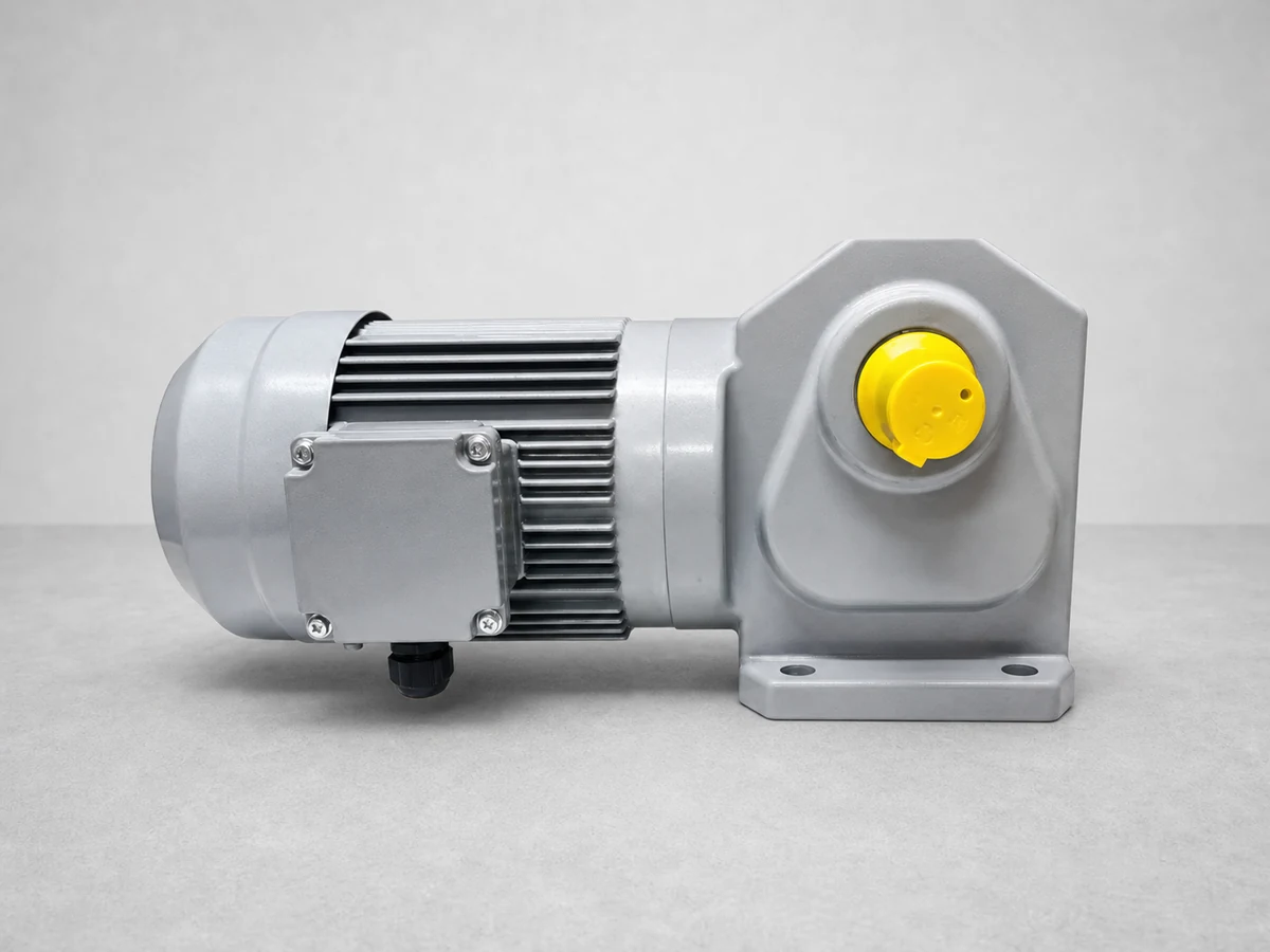 Đối chiếu motor giảm tốc cũ theo tem, trục và kiểu lắp