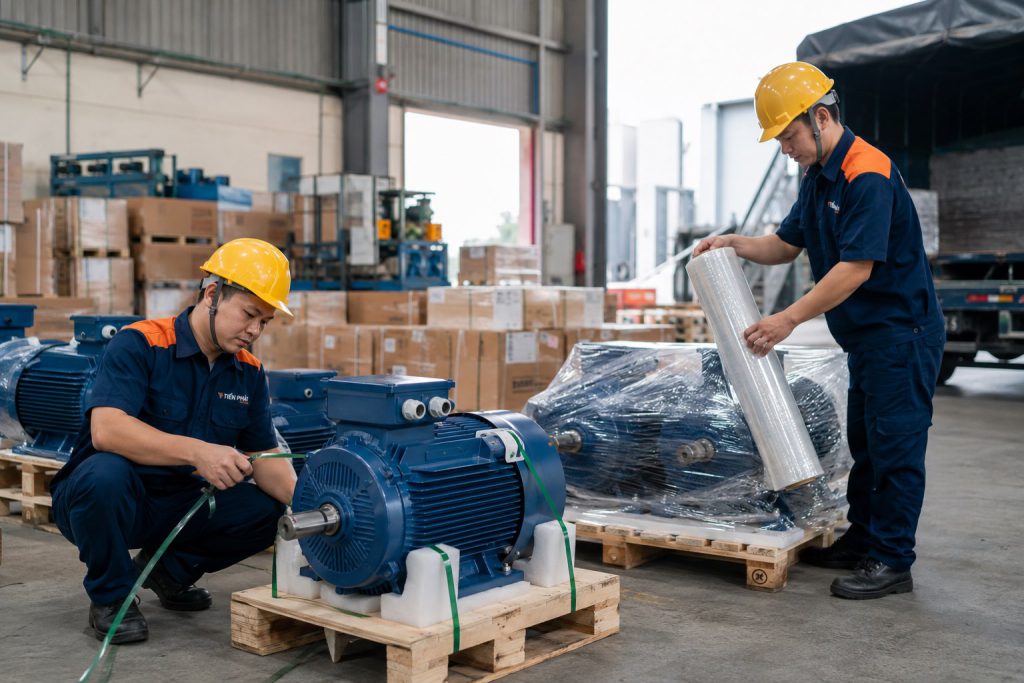 Kiểm tra tại kho — Động cơ chống cháy nổ TPX