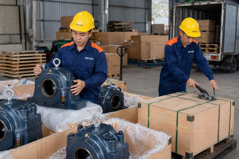 Gối đỡ đứng ngâm dầu TPB